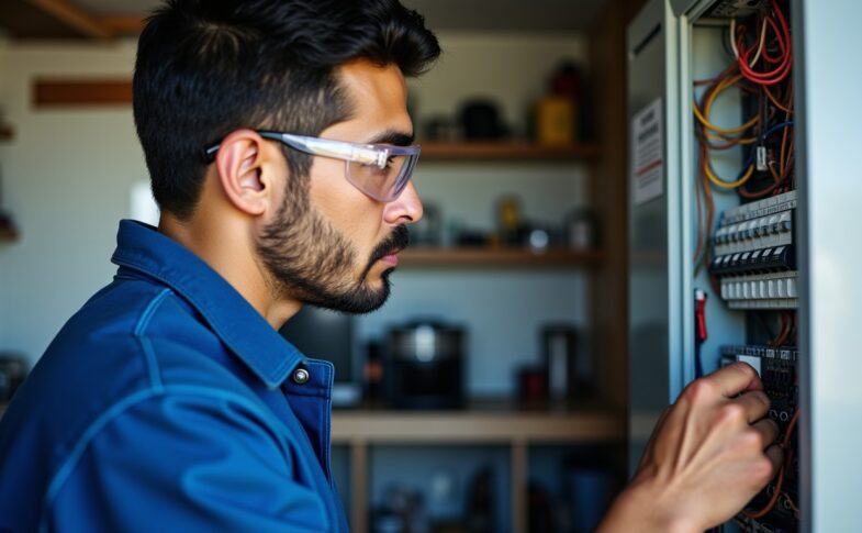 Tableau électrique qui claque : causes et solutions pour y remédier efficacement