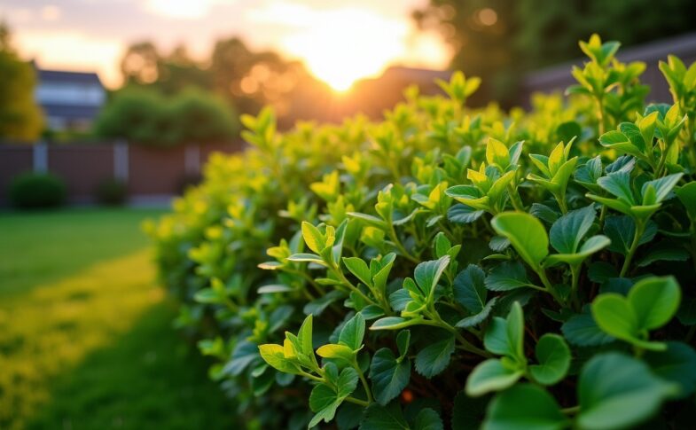 Créer une enceinte naturelle : guide pour isoler ton jardin grâce à une haie végétale