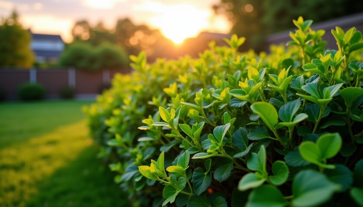 Créer une enceinte naturelle : guide pour isoler ton jardin grâce à une haie végétale