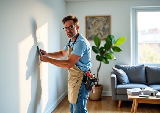 Réparer un trou dans un mur en placo : guide pratique pour le faire soi-même facilement