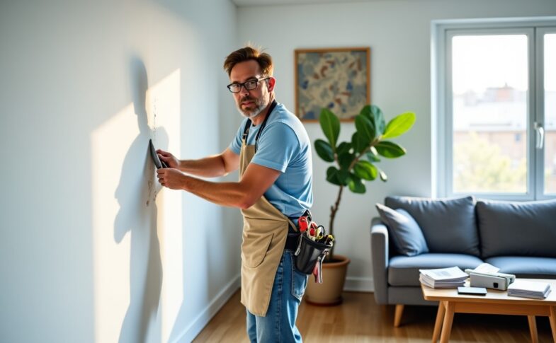 Réparer un trou dans un mur en placo : guide pratique pour le faire soi-même facilement