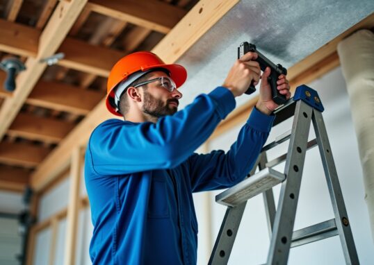 Les clés pour réussir l'isolation thermique du plafond de votre garage