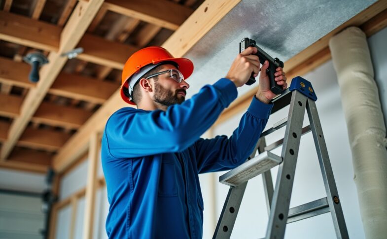 Les clés pour réussir l'isolation thermique du plafond de votre garage