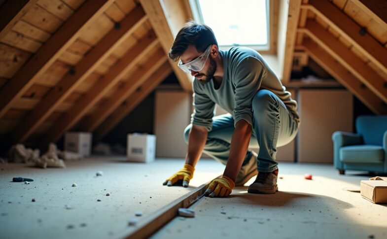 Isolation des combles perdus : guide pratique pour réussir soi-même efficacement