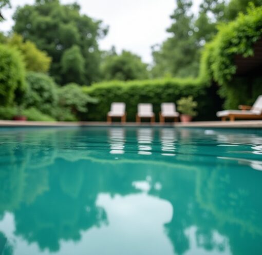 Eau de piscine verte après l'orage : causes et solutions pour la retrouver limpide