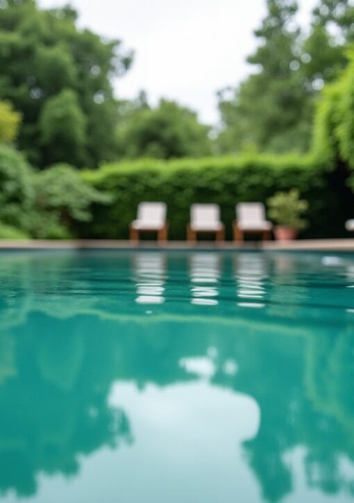 Eau de piscine verte après l'orage : causes et solutions pour la retrouver limpide