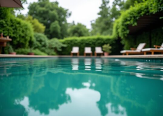 Eau de piscine verte après l'orage : causes et solutions pour la retrouver limpide