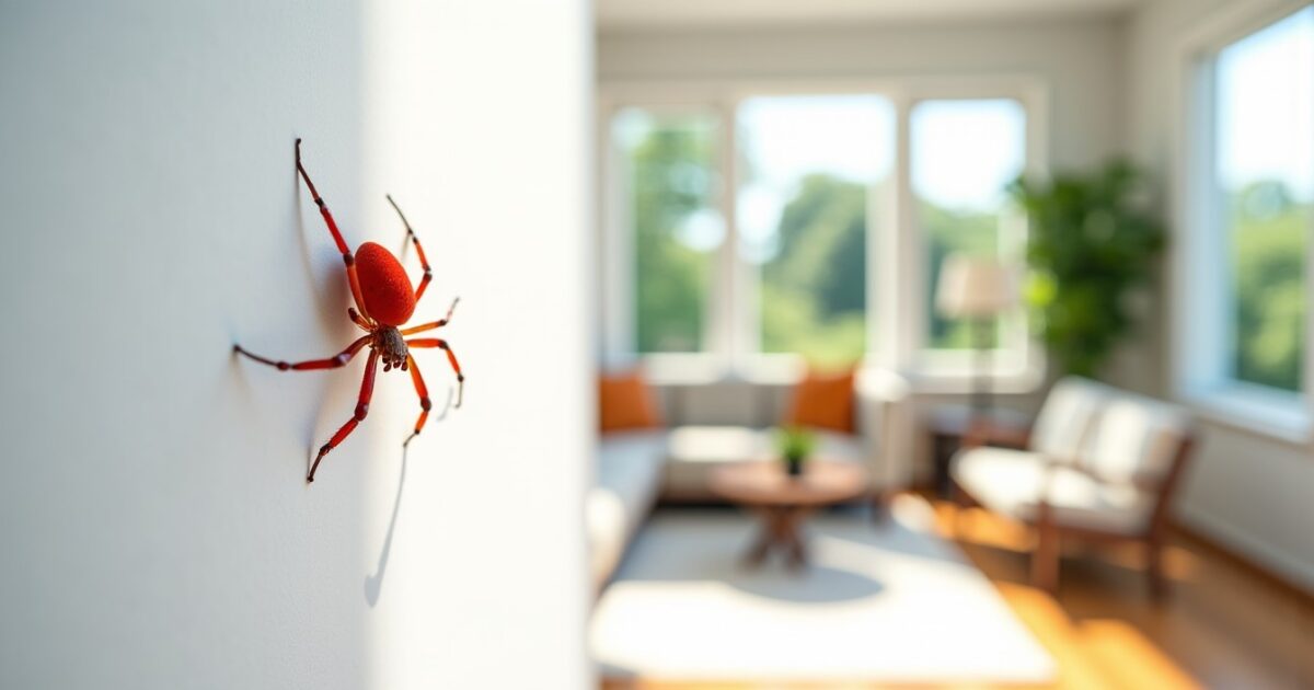 Araignées rouges à la maison : causes et méthodes efficaces pour les éliminer