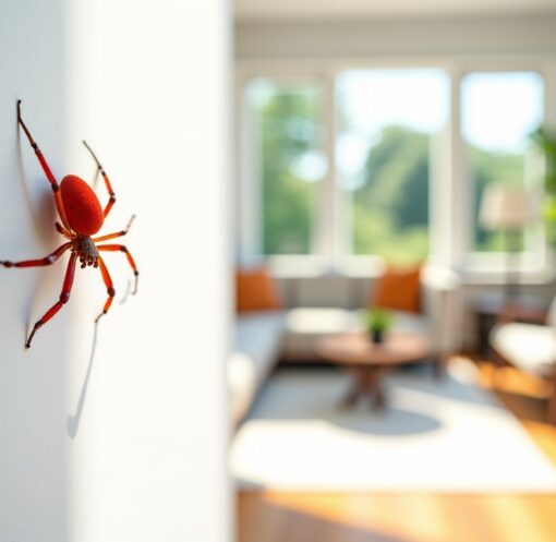 Araignées rouges à la maison : causes et méthodes efficaces pour les éliminer