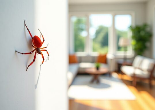 Araignées rouges à la maison : causes et méthodes efficaces pour les éliminer