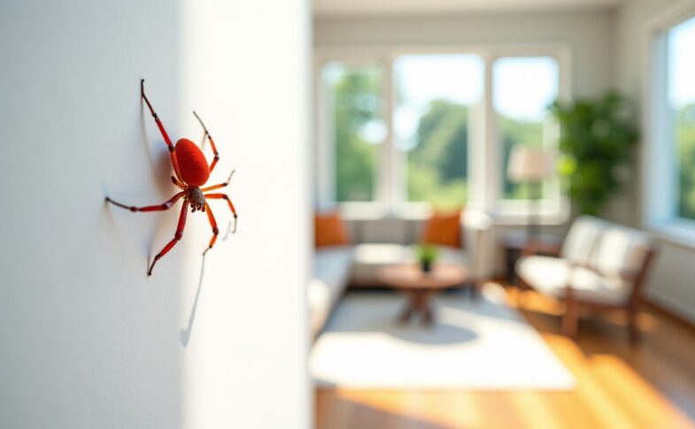 Araignées rouges à la maison : causes et méthodes efficaces pour les éliminer