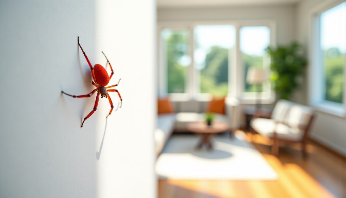 Araignées rouges à la maison : causes et méthodes efficaces pour les éliminer