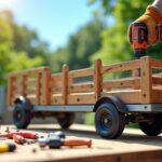 Construire une ridelle de remorque : guide complet pour bois, grillage et rehausses