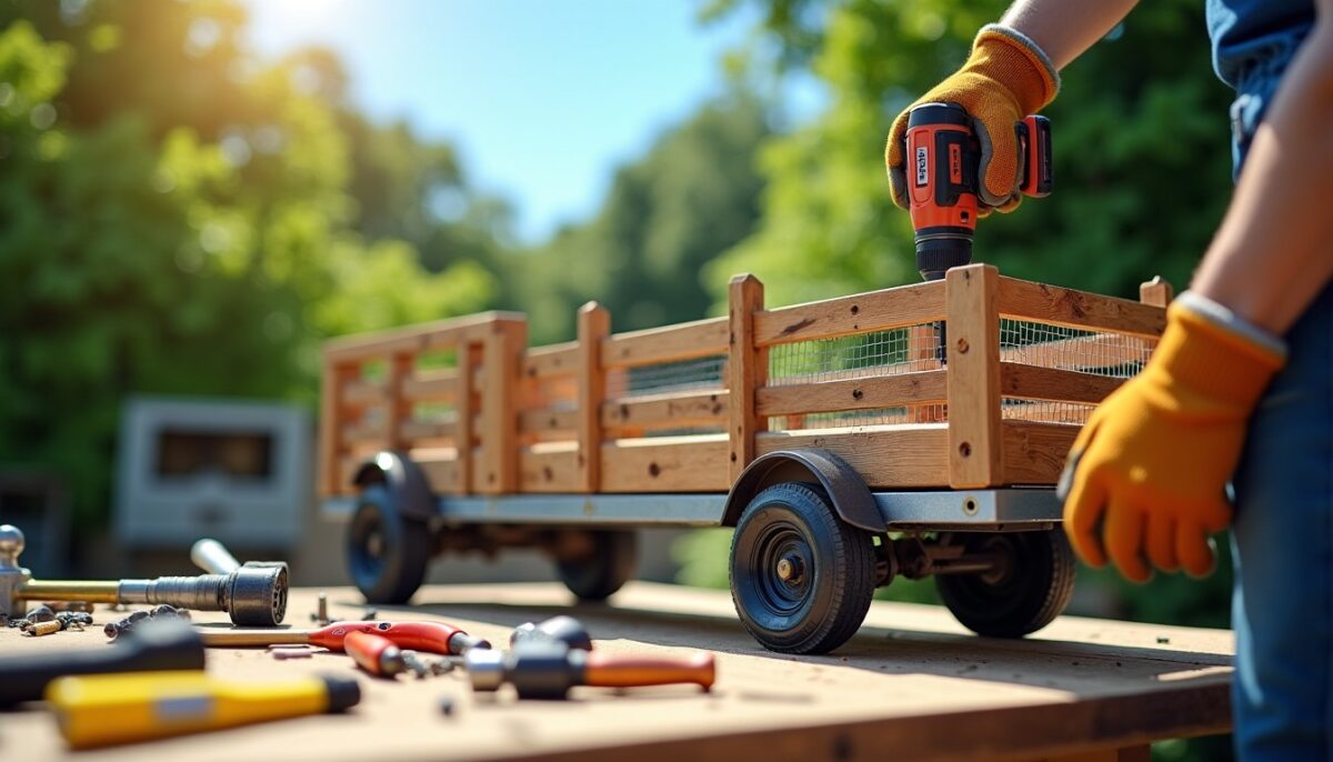 Construire une ridelle de remorque : guide complet pour bois, grillage et rehausses