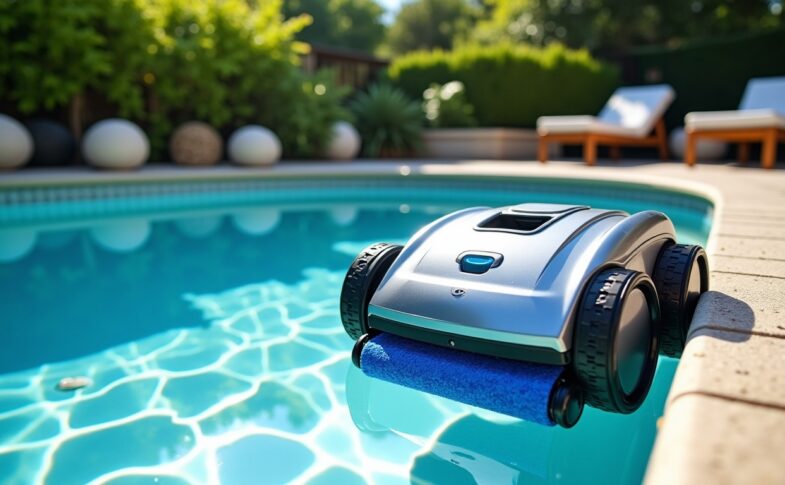Robot piscine bloqué : causes courantes et solutions pour le remettre en mouvement