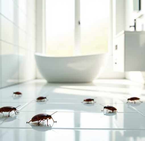Pourquoi des cafards envahissent-ils ta salle de bain malgré une propreté impeccable ?