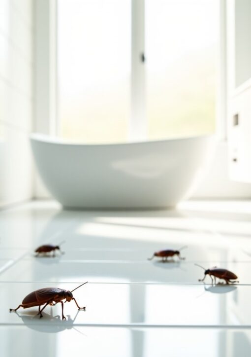 Pourquoi des cafards envahissent-ils ta salle de bain malgré une propreté impeccable ?