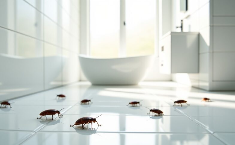 Pourquoi des cafards envahissent-ils ta salle de bain malgré une propreté impeccable ?