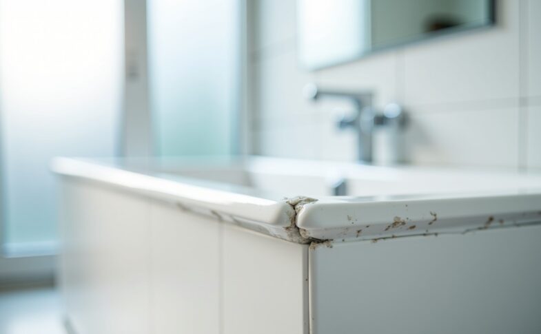 Silicone en salle de bain : pourquoi il ne tient pas et astuces pour une fixation durable