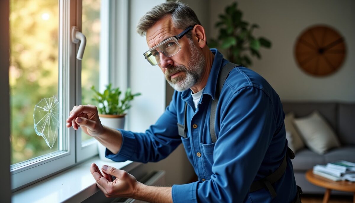 Bris de vitre à domicile : bien comprendre votre assurance et savoir quand contacter un vitrier