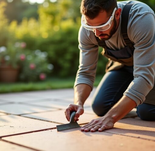 Jointoiement des carrelages extérieurs : les clés pour garantir étanchéité et longévité