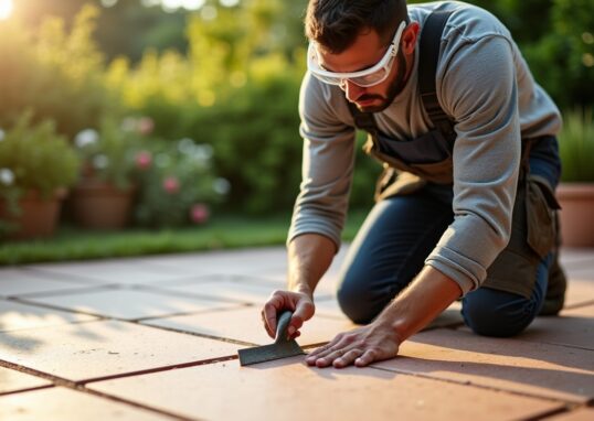 Jointoiement des carrelages extérieurs : les clés pour garantir étanchéité et longévité