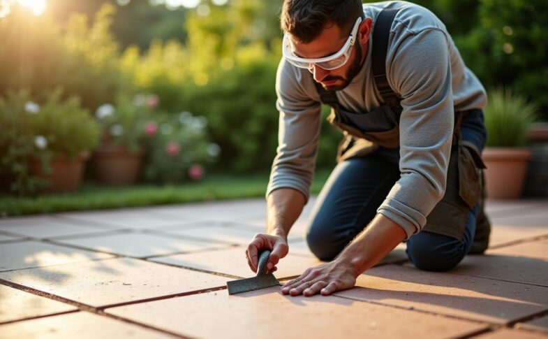 Jointoiement des carrelages extérieurs : les clés pour garantir étanchéité et longévité
