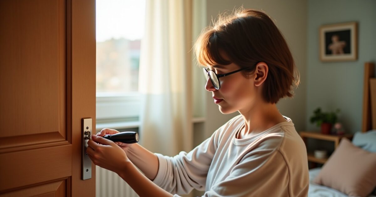 Astuces simples pour ajuster les gonds d’une porte de chambre en toute facilité