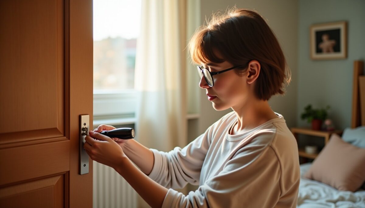 Astuces simples pour ajuster les gonds d’une porte de chambre en toute facilité