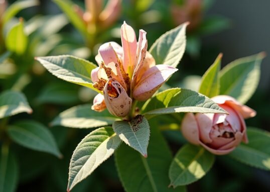 Lauriers-roses malades : identifier les symptômes et découvrir les traitements efficaces