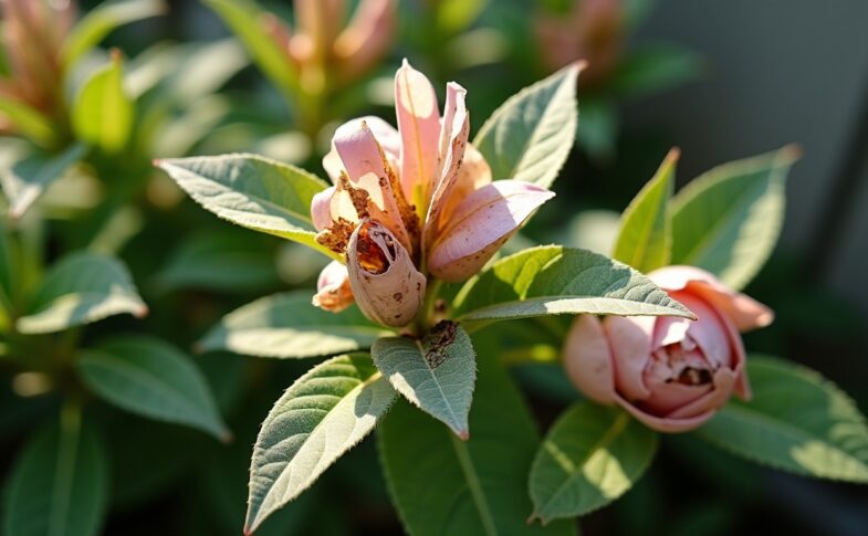 Lauriers-roses malades : identifier les symptômes et découvrir les traitements efficaces