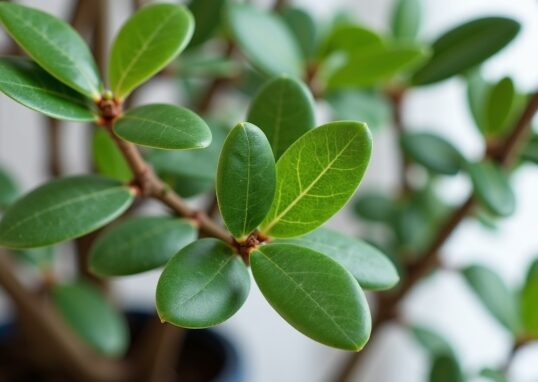 Arbre de jade en intérieur : astuces incontournables pour le choyer dans votre chambre