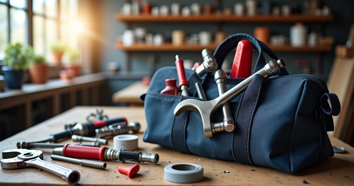 Le kit indispensable du plombier : découvrez les outils essentiels pour tous vos travaux