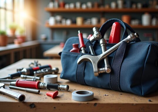 Le kit indispensable du plombier : découvrez les outils essentiels pour tous vos travaux