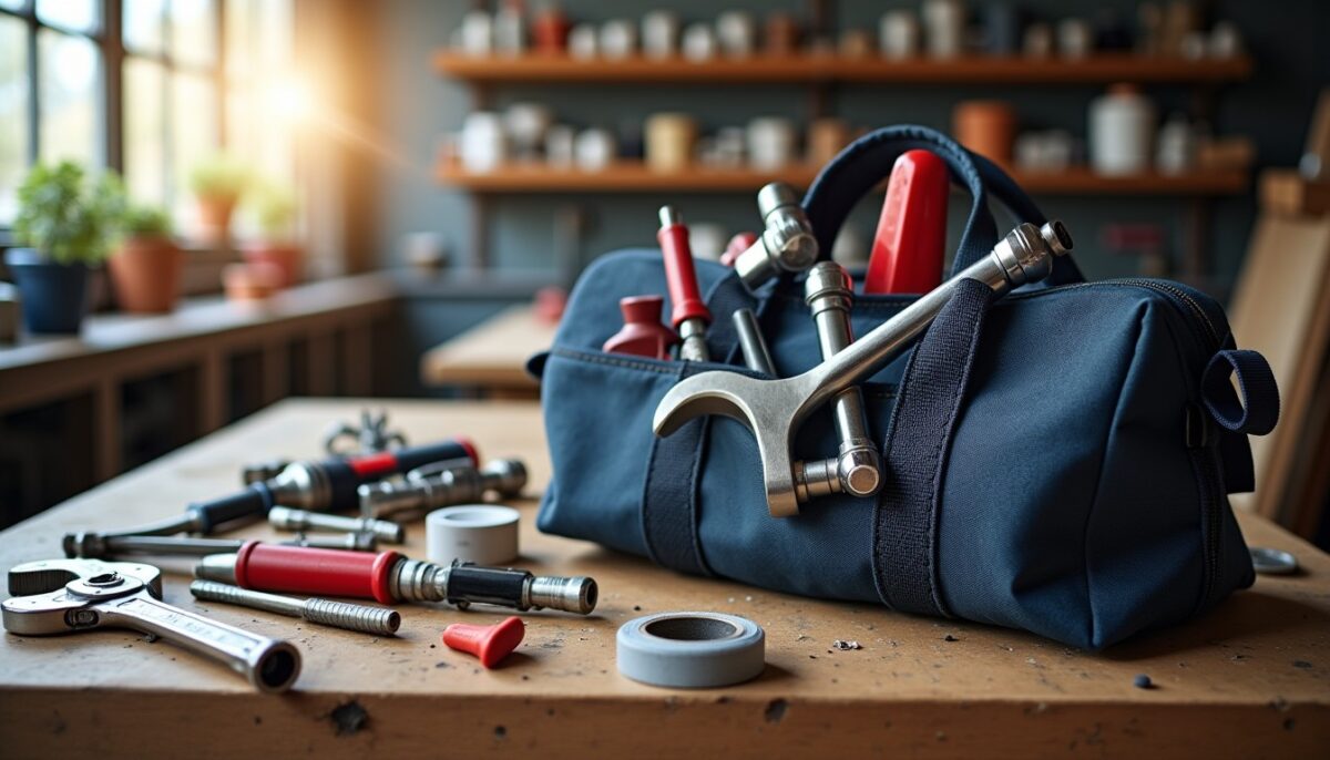 Le kit indispensable du plombier : découvrez les outils essentiels pour tous vos travaux