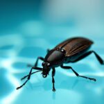 Insecte noir dans la piscine : astuces efficaces pour s’en débarrasser rapidement