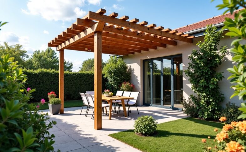 La pergola en toile : un atout astucieux pour augmenter la valeur de votre bien immobilier