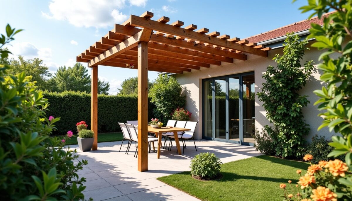 La pergola en toile : un atout astucieux pour augmenter la valeur de votre bien immobilier