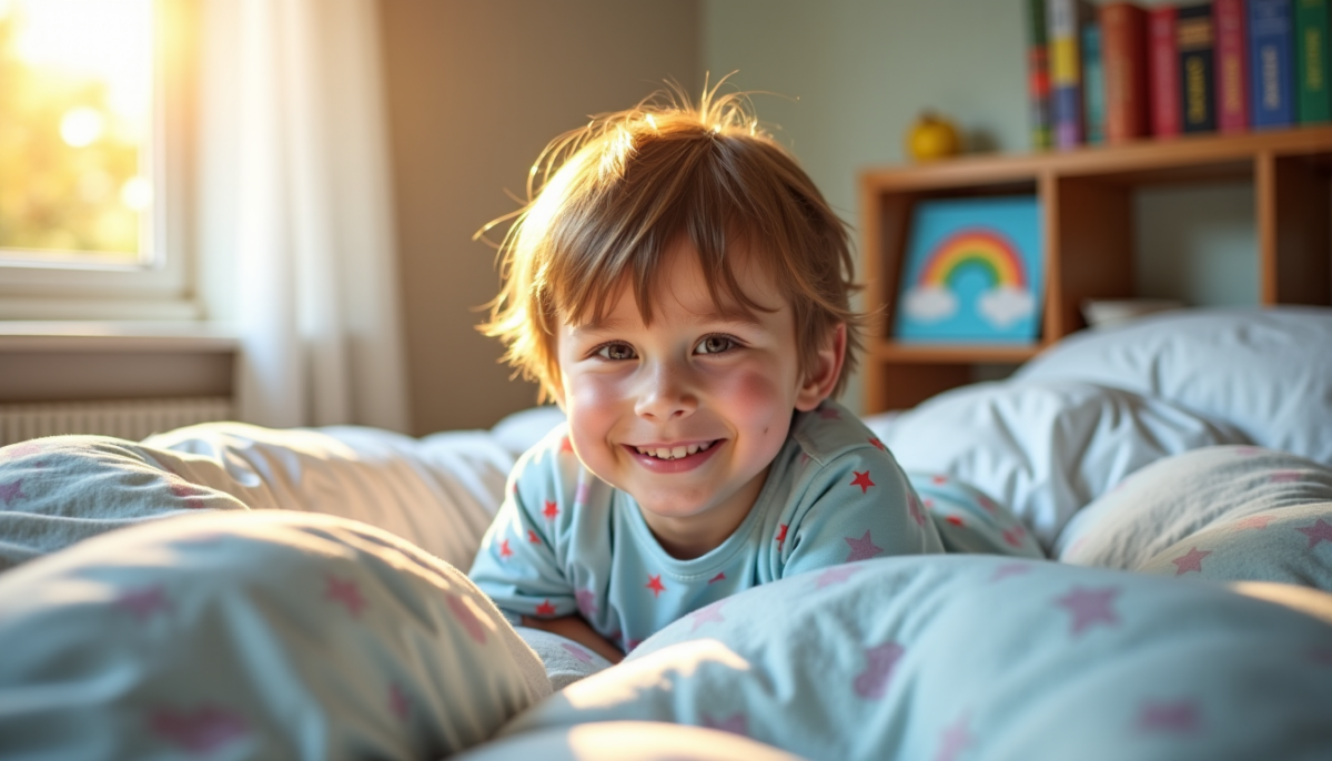 Choisir une couette enfant : méthode complète en 5 étapes