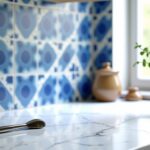 Astuces pour sublimer votre cuisine avec des carreaux de ciment bleu et blanc
